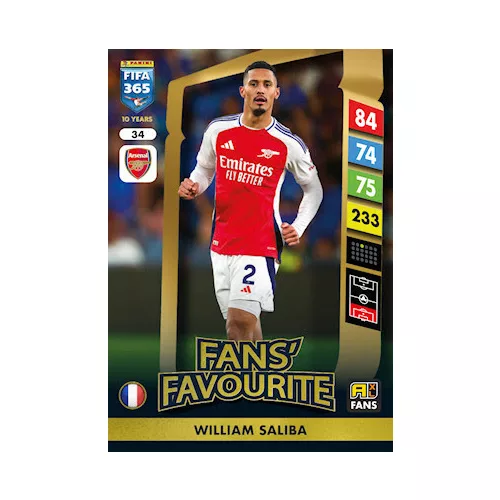 34.  William Saliba