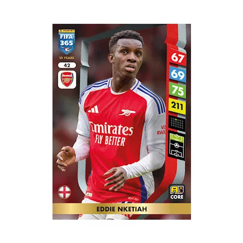 42.  Eddie Nketiah