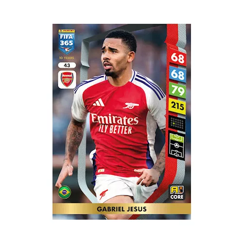 43.  Gabriel Jesus