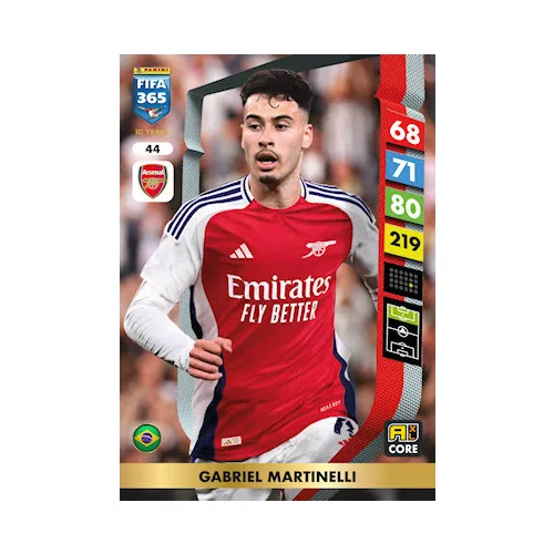 44.  Gabriel Martinelli