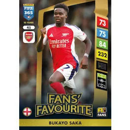 45.  Bukayo Saka