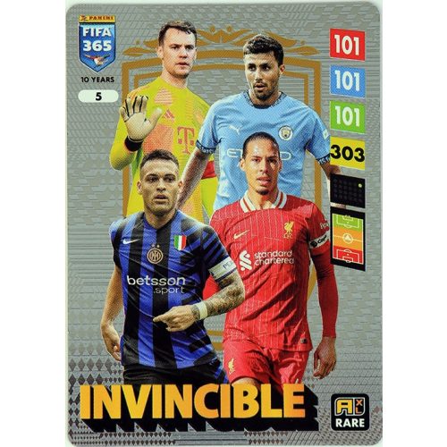 RAR 5. Invincible