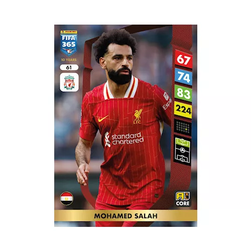 61.  Mohamed Salah