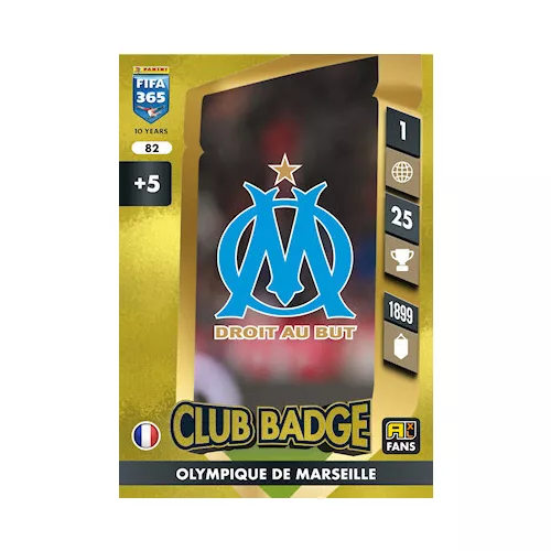 82.  Club Badge - Marseille