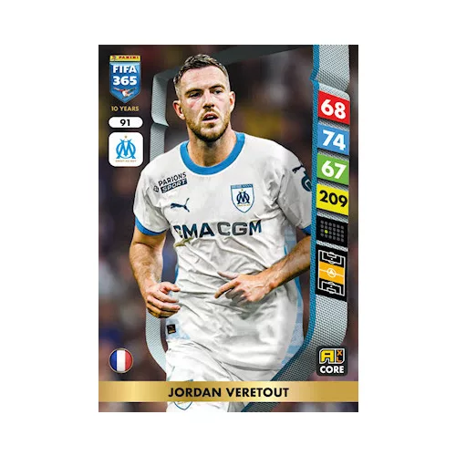 91.  Jordan Veretout