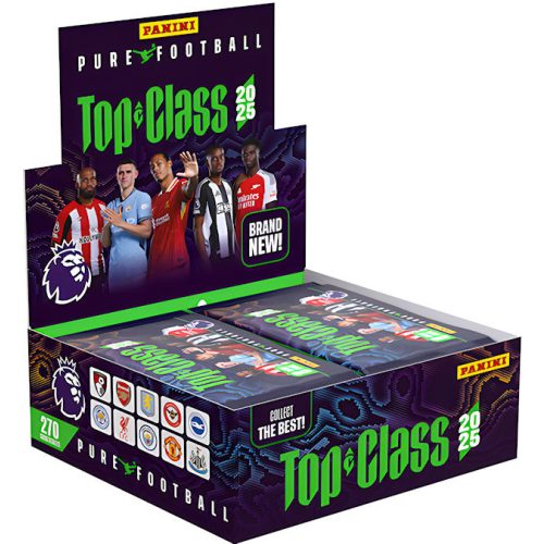 Panini Top Class 2025 Premier League Bontatlan Display Doboz