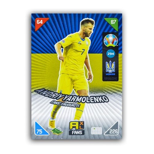 294. Andriy Yarmolenko