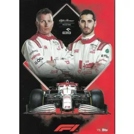 73. Alfa Romeo Racing ORLEN Csapat Kártya