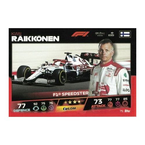 75. Kimi Räikkönen - F1 Speedster