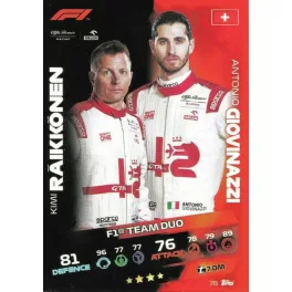 78. Kimi Räikkönen/Antonio Giovinazzi - F1 Team Duo