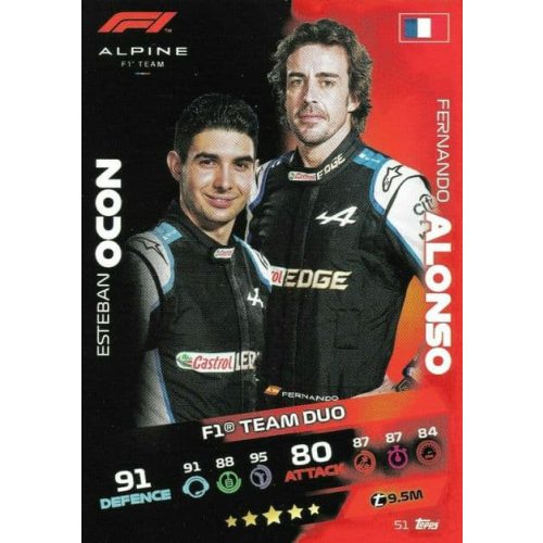 51. Esteban Ocon/Fernando Alonso - F1 Team Duo