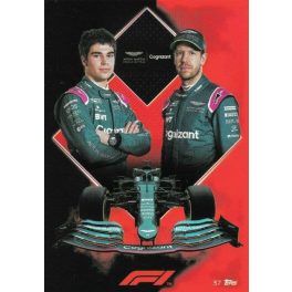 37. Aston Martin Cognizant F1 Team Csapat Kártya