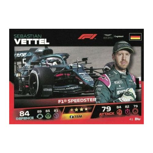 41. Sebastian Vettel - F1 Speedster