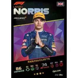 242. Lando Norris - Fan Favourite