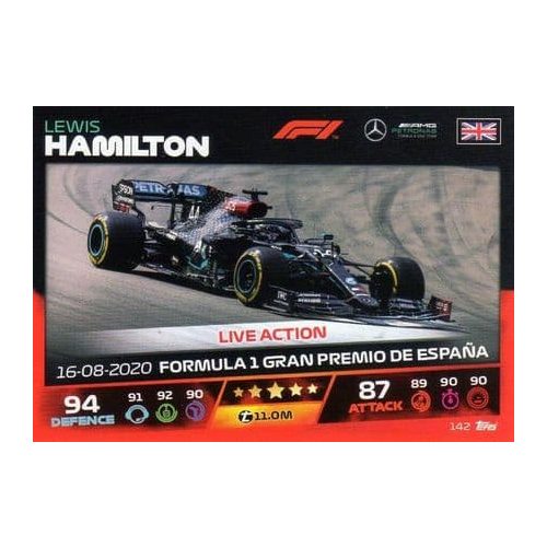 142. Lewis Hamilton - Live Action