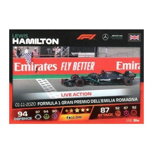 153. Lewis Hamilton - Live Action