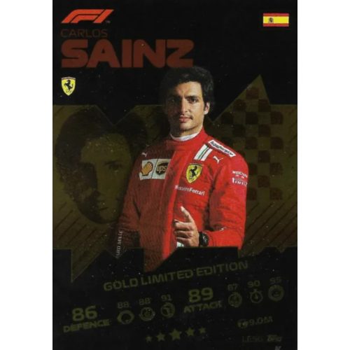 LE5G. Carlos Sainz - Gold Limited Edition