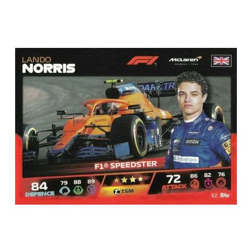 32. Lando Norris - F1 Speedster