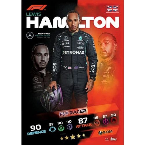 11. Lewis Hamilton - F1 Racer