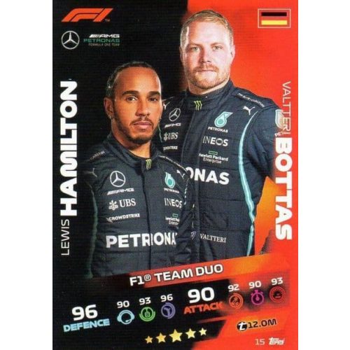 15. Lewis Hamilton/Valtteri Bottas - F1 Team Duo