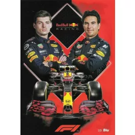 19. Red Bull Racing Honda Csapat Kártya
