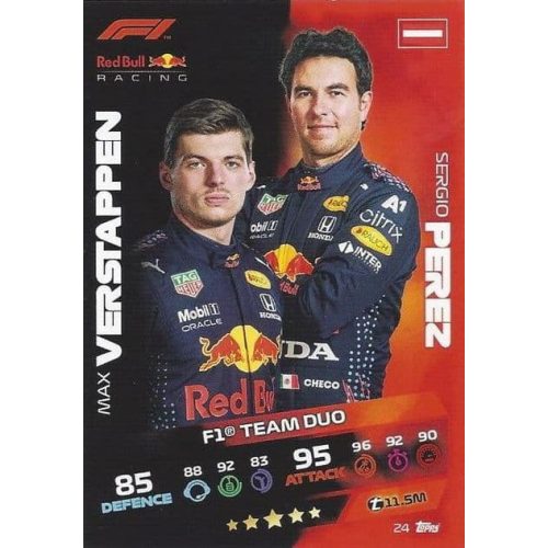 24. Max Verstappen/Sergio Perez - F1 Team Duo