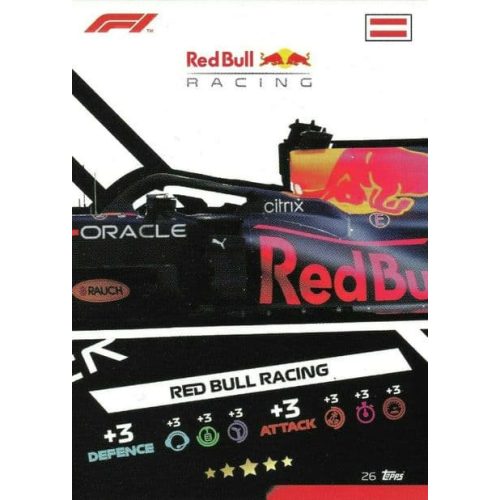 26. Red Bull Racing Honda Mozaik Kártya