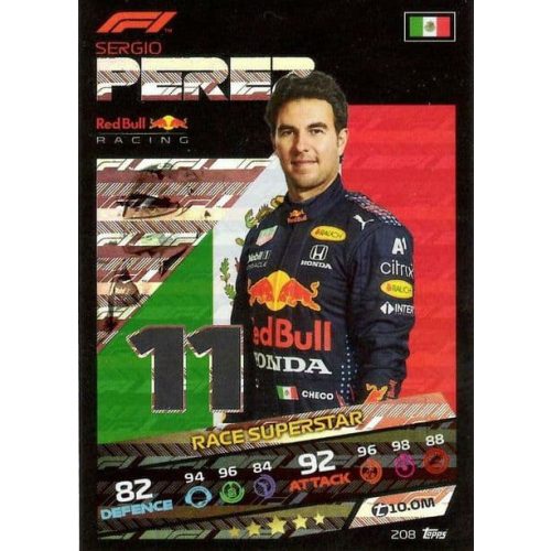 208. Sergio Perez - Race Superstar