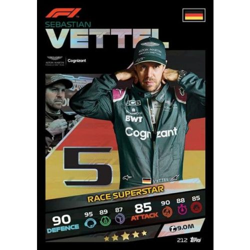 212. Sebastian Vettel - Race Superstar