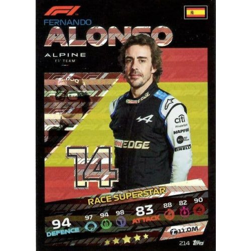 214. Fernando Alonso - Race Superstar