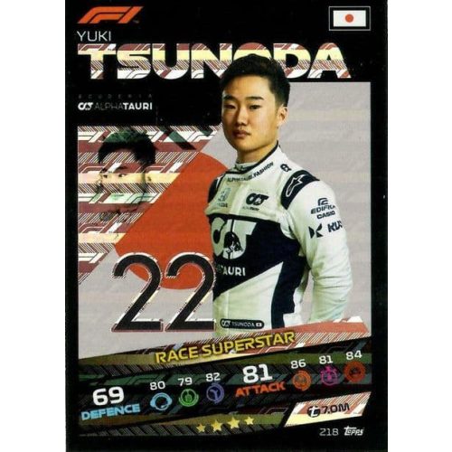 218. Yuki Tsunoda - Race Superstar