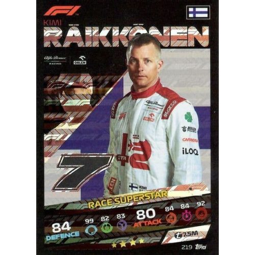 219. Kimi Räikkönen - Race Superstar