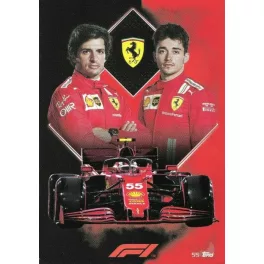 55. Scuderia Ferrari Csapat Kártya