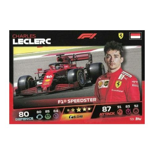 59. Charles Leclerc - F1 Speedster