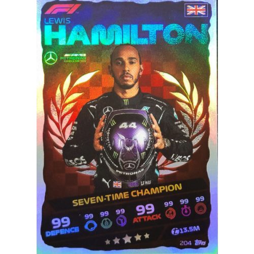 204. Lewis Hamilton - Seven-Time Champion