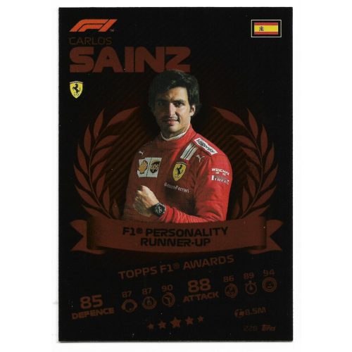 228. Carlos Sainz - Topps F1 Awards