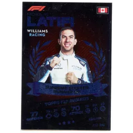 232. Nicholas Latifi - Topps F1 Awards