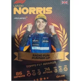238. Lando Norris - Topps F1 Awards