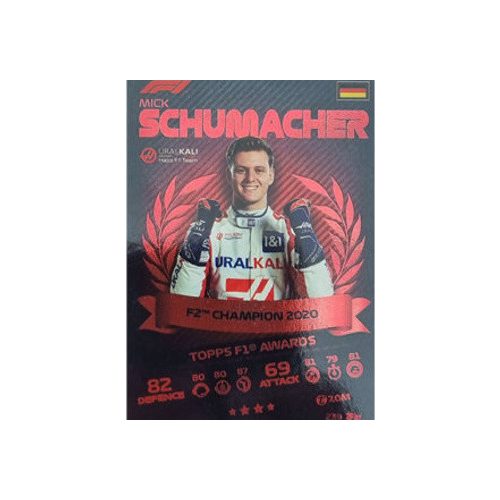 239. Mick Schumacher - Topps F1 Awards