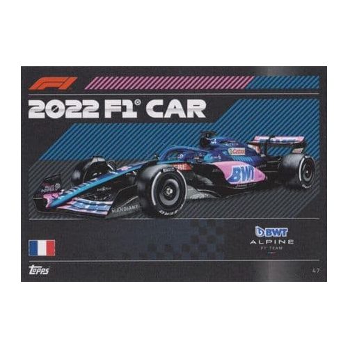 47. 2022 F1 Car - Alpine