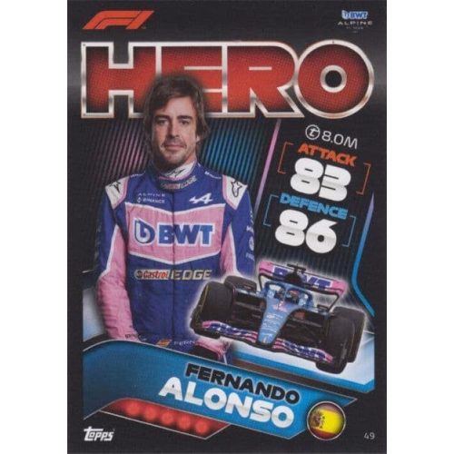 49. Fernando Alonso - Hero