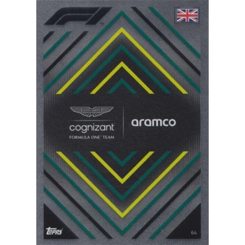 64. Aston Martin Aramco Cognizant F1 Team - Logo