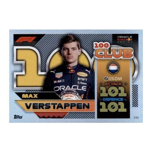 330. Max Verstappen - 100 Club