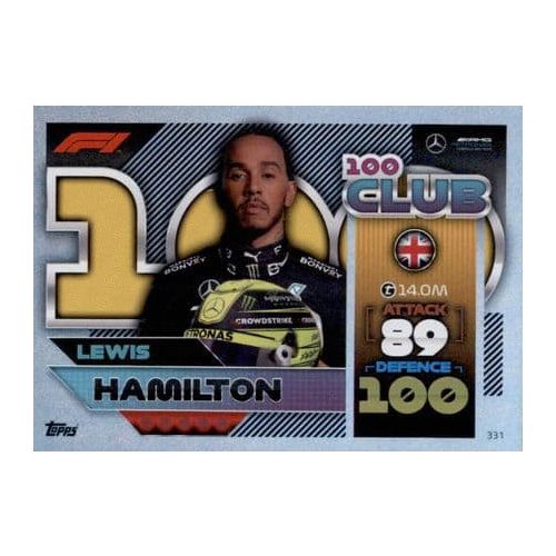 331. Lewis Hamilton - 100 Club