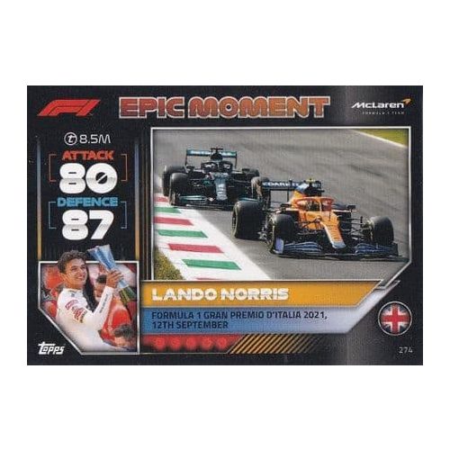 274. Lando Norris - Epic Moment