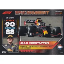 275. Max Verstappen - Epic Moment