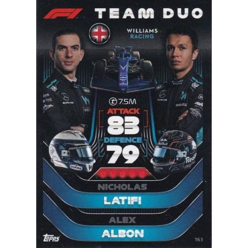 163. Nicholas Latifi/Alex Albon - Team Duo