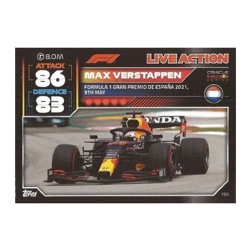 190. Max Verstappen - Live Action