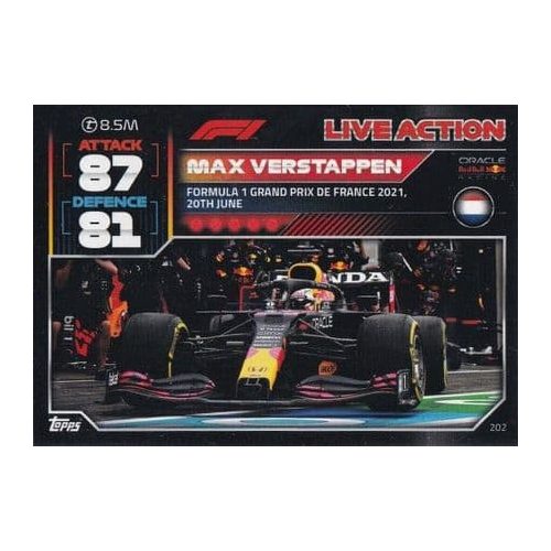 202. Max Verstappen - Live Action