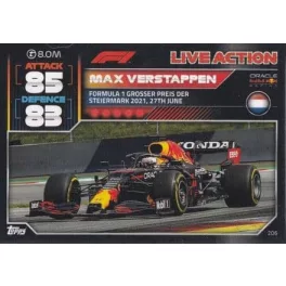 206. Max Verstappen - Live Action
